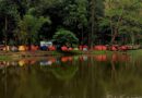 Camping Unik di Pulau Tengah Danau Situ Mustika Banjar