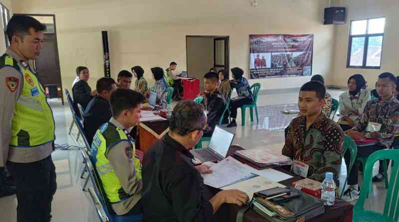 Seleksi Polri Banjar Ketat, Satu Peserta Gugur Awal