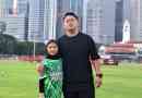 Suci Nurani Asal  Ciamis Tembus Akademi Sepak Bola di Singapura