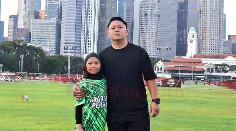Suci Nurani Asal  Ciamis Tembus Akademi Sepak Bola di Singapura