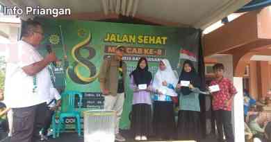 Jelang Muscab ke-8, PC Persis Banjarsari Gelar Jalan Sehat